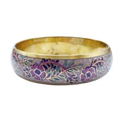 Bangle Floral Purple