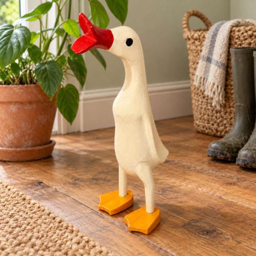 Duck it! 26cm White Duck Quacking