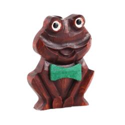 Glasses / Spectacle Stand Mango Wood Frog