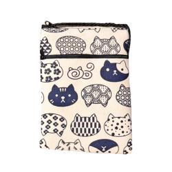 Shoulder Purse / Bag Cotton Cats 12 x 17cm