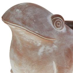 Terracotta planter frog 20x15x15cm