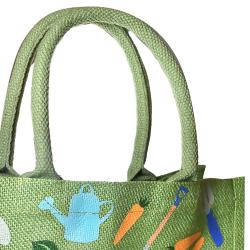 Jute shopping bag, Gardening 30x30cm