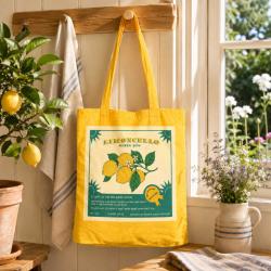 Tote Bag Recycled Cotton Limoncello 36 x 40cm