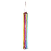Rainbow spinner with dreamcatcher tassels 6x80cm