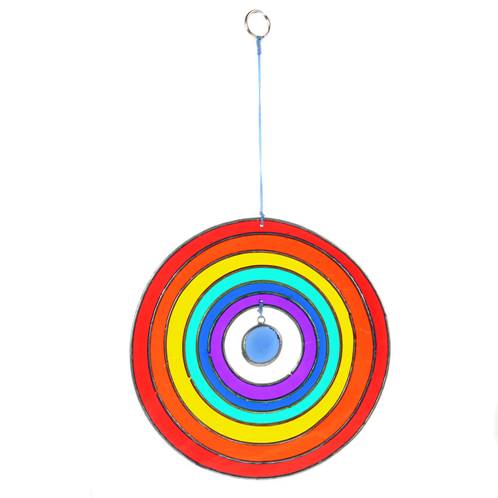 Suncatcher rainbow circle 10cm