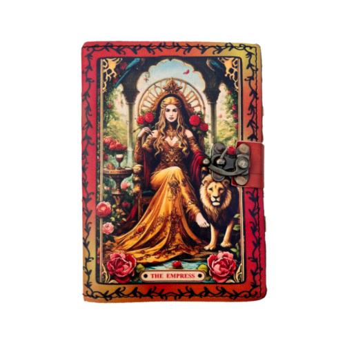 Notebook Recycled Paper Tarot The Empress 13 x 18cm
