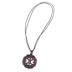 Pendant Sonokeling Rosewood, Mandala Tree