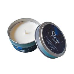 Scented Soy candle Sleep made from Pure Essential Oils 80g