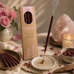 Smudge Incense Organic Goodness Love Rose & Oud x6