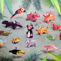 Animal Spirits of the Amazon, box of 24 assorted animals