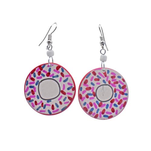 Earrings Kisii Stone Doughnut