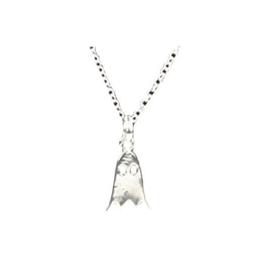 Pendant Necklace Silver Colour Ghost