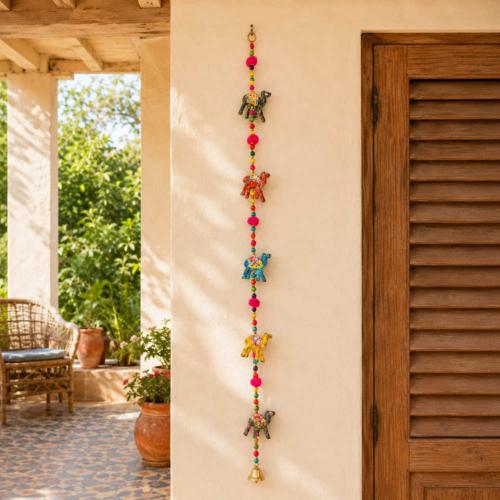Camel Mobile Hanging Bell Recycled Plastic 80cm length