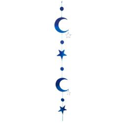 Suncatcher Blue Moon & Stars Hanging