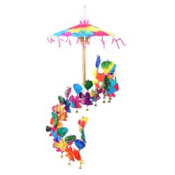 Rainbow Angels Paper Mobile