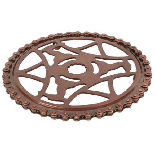 Bike chain cog trivet