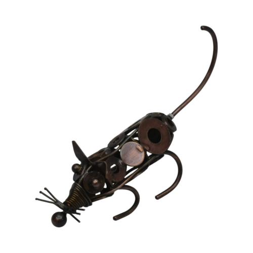 Recycled Metal Mouse Ornament