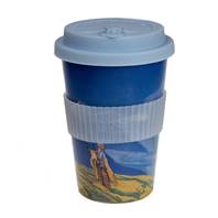 Reusable travel cup, biodegradable, charaka pilgrim