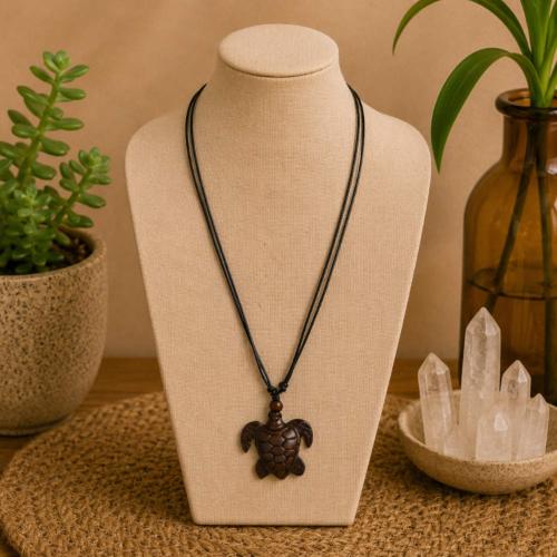 Pendant Sonokeling Rosewood, Turtle