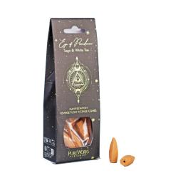 Back-Flow Incense Cones Esoteric Eye of Providence, Sage and White Tea