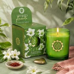 Scented Candle Chakra Mantra Anahata Balancing - Heart