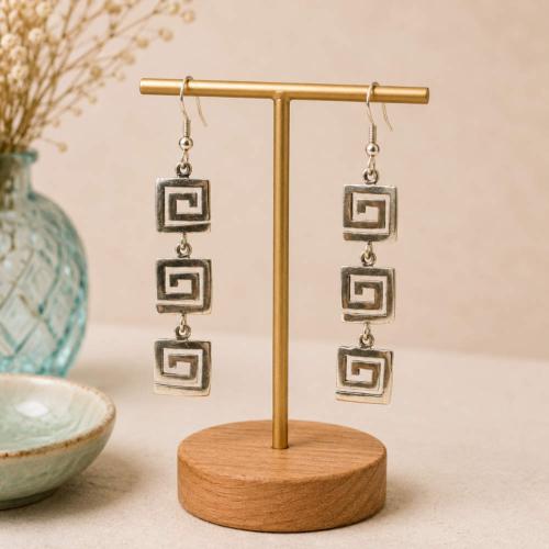 Earrings Triple Symbol
