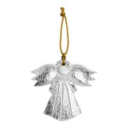 Hanging Snowflake Decoration Albesia Wood 8.5 x 8.5cm