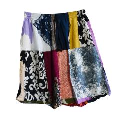 Shorts / Short Pants, Patchwork, Assorted Colours, Large Unisex
