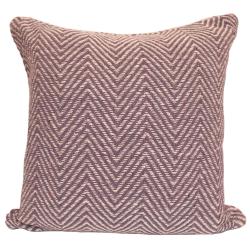 Cushion Cover Soft Recycled Cotton Purple 40x40cm