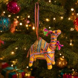 Hanging Rajasthani Fabric Camel Ornament