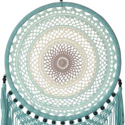 Dreamcatcher green, 42cm diameter