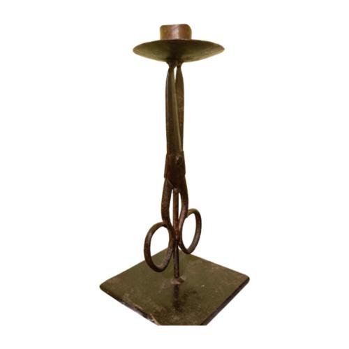 Candle Stand Retro Recycled Scissors