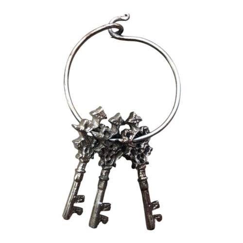 Retro Upcycled Decorative Keys on Ring