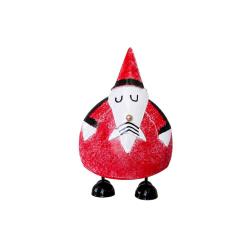 Sleeping Santa Recycled Metal Decoration
