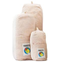 Bamboo travel standard towel 70x120cm pink with bag