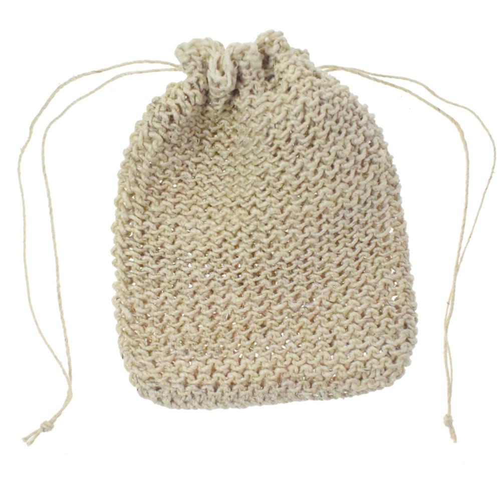 Soap exfoliator hemp 12x14cm