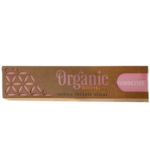 Incense, Organic Goodness, (box of 12) frankincense