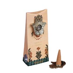 Incense Cones with Burner Carnatia Myrrh Mystique, Believe in Miracles