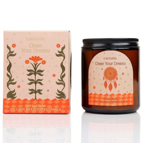 Candle Carnatia Iris Illusion, Chase Your Dreams 280g