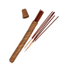 Incense in Palm Leaf Tube Sandalwood