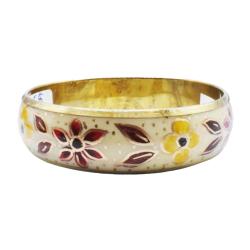 Bangle Floral Yellow and Red Flowers