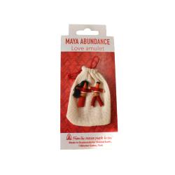 Worry Dolls in Bag on Card, Maya Abundance Love Amulet