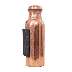 Copper water bottle, engraved, 600ml