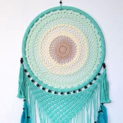 Dreamcatcher green, 42cm diameter