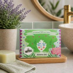 NO WAY!STE Solid Shampoo Bar Lavender and Tea Tree 95g