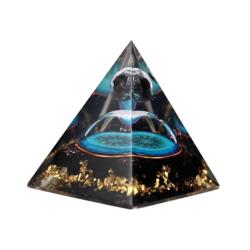 Orgone Pyramid Flower of Life 7cm