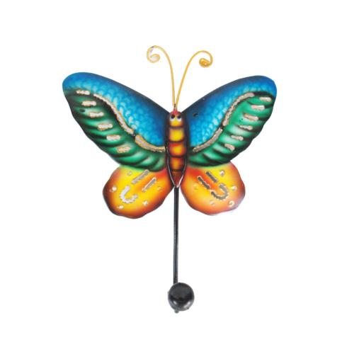Coat Hook Metal Butterfly 13x4.5x16cm