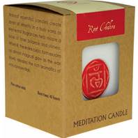 Chakra meditation candle 300g root