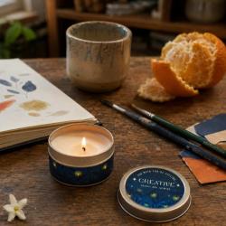 Aromatherapy Candle Creative Orange & Cinnamon 80g