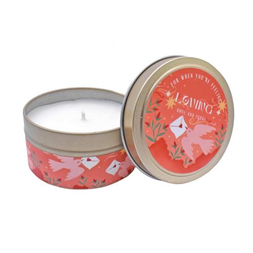 Aromatherapy Candle Loving Rose & Peony 80g